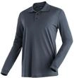 Maier Sports Herren Polo-Shirt Ulrich L/S, Langarm piqu&eacute; Polohemd