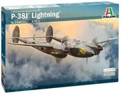 Italeri 1:72 US P-38J Lightning, Modellbau, Bausatz, Standmodellbau, Basteln, Hobby,
