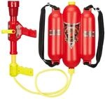 Relaxdays Feuerwehr Wasserspritze, 2,5 l Wassertank, 5 m Reichweite, 2