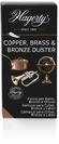 Hagerty Copper Brass & Bronze Duster I Impr&auml;gniertes Poliertuch Kupfer Bronze und