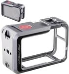 PGYTECH Kamera K&auml;fig f&uuml;r DJI OSMO Action 5 Pro Aluminiumlegierung Geh&auml;use Vlogging