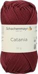 Schachenmayr Handstrickgarne Catania, 50G Burgundrot, 11,5 x 5,2 x 6 cm,