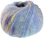 LANA GROSSA Cassata | Flauschiges Effektgarn mit bunten Farbspots| Handstrickgarn aus