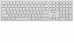 Alogic Echelon Extend Keyboard | Bluetooth 3.0 + 5.0 | Deutsches Layout | Wei&szlig;