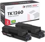 Logic-Seek TK-1260 Toner 2er-Pack kompatibel mit Kyocera ECOSYS PA4000x/PA4000x