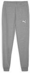 Puma Herren Teamgoal Freizeithose Strickhose, Medium Gray Heather-Puma White, S EU