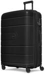 REDOLZ Hartschalen Check-in Koffer | Gro&szlig;er XL Trolley 51 x 32 x 76 cm mit Dehnfalte