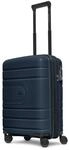 REDOLZ Hartschalen Kabinen-Koffer | Kleiner Trolley 40 x 20 x 55 cm mit Dehnfalte aus