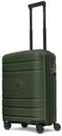 REDOLZ Hartschalen Kabinen-Koffer | Kleiner Trolley 40 x 20 x 55 cm mit Dehnfalte aus
