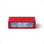 Lexon Flip Mini Reisewecker, digitaler LED-Wecker mit On/Off-Funktion, Einstellbarer