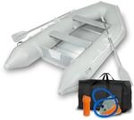 EBERTH Schlauchboot Angelboot Paddelboot aus robustem PVC f&uuml;r Au&szlig;enborder 4