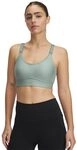 Under Armour Infinity Mid 2.0 Sport-BH Damen Wei&szlig; Gruen, XL D-DD Damen