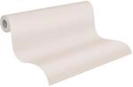 A.S. Cr&eacute;ation Vliestapete mit Textilstruktur - helle Uni-Tapete in Beige, Creme