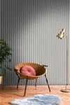 A.S. Cr&eacute;ation Vliestapete mit Wandpaneelmotiv mit Metallic-Effekt 0,53 x 10,05 m &ndash;