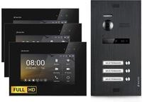 Balter EVO-HD Video T&uuml;rsprechanlage, Video T&uuml;rklingel mit Kamera, 3...