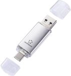 Renkforce RF-USBOS-220 USB-Stick 32 GB Silber RF-6684362 USB-A, USB-C&reg;