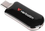 Verbatim Plectra USB-C Flash Drive Black 256GB, 30226