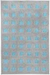 Kleine Wolke Badteppich Boxes in Opal mit 60x90 cm