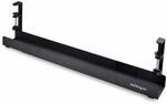 StarTech Schreibtischkabelkanal, Bohrfrei, Schwarz (CALB-Desk-Cable-Tray) 