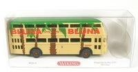 Wiking 072205 Doppeldeckerbus D2U (B&uuml;ssing) Bluna/AFRI COLA Spur H0 1:87 - Kein