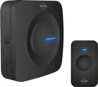 ELRO DB3000-P1C1B Funk T&uuml;rklingel Set Tragbare Empf&auml;nger mit Batterie-Wasserdicht,