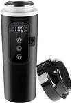 12v - 24v Wasserkocher f&uuml;r Auto, 500ml Elektrischer Reisewasserkocher Edelstahl mit