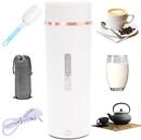 500ML Kleiner Tragbarer Wasserkocher, 3 in 1 Mini Elektrische Wassertasse mit