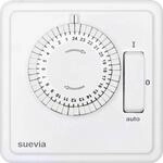 Suevia SU280447 Zeitschaltuhr f&uuml;r Unterputzmontage, analog, Tagesprogramm, 1200 W,