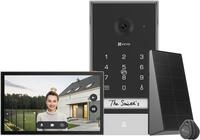 EZVIZ Akku Video T&uuml;rsprechanlage mit Solarpanel, 2K Gegensprechanlage mit Kamera, 7"