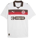 PUMA Herren FC St. Pauli 25/26 Ausw&auml;rtstrikot XL, White Espresso Brown