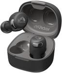 JVC HA-A30T2-B - True Wireless Earbuds mit Noise Cancelling, optimierter Komfort und