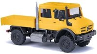 Busch 51080 H0 LKW Modell Mercedes Benz Unimog U 5023, gelb
