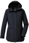 killtec Damen Outdoorparka/Funktionsparka mit Kapuze KOW 19 WMN PRK, schwarz blau,