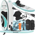 tectake&reg; Stand Up Paddle Board, SUP aufblasbar, Standup, SUB mit Pumpe, Kajak...