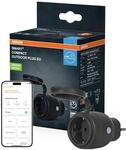 OSRAM SMART+ WiFi Matter Outdoor Plug Au&szlig;ensteckdose, 3680W, 16A, IP44, schwarz,