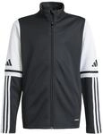 adidas Unisex Kinder Squadra25 Training Kids Sweatshirt, Black/White, 15-16 Years