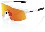 100% GAFAS Speedraft - Soft Tact Off White - Hiper Red Multilayer Mirror Linse