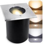 SSC-LUXon JUAVI Bodeneinbaustrahler aussen schwenkbar IP67 - mit LED GU10 3W...