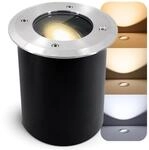 SSC-LUXon JUAVI Bodeneinbaustrahler aussen schwenkbar IP67 - mit LED GU10 3W...