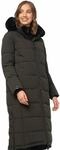 Navahoo Damen Wintermantel (XS-XXL) - Kapuze & Fell abnehmbar, Teddyfell innen, Lange