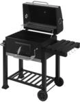 WOLTU Holzkohlegrill mit Deckel, gro&szlig;e Grillfl&auml;che, variable Kohlewanne,...