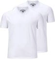Jan Vanderstorm Herren Doppelpack T-Shirt Osmo | in schwarz oder wei&szlig;, Basic...