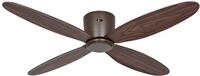 CasaFan ECO PLANO II 132 WiFi Deckenventilator, Leiser Ventilator mit...
