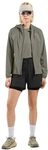 Odlo Damen Zeroweight Waterproof Jacket Laufbekleidung Laufjacke Vetiver - Khaki S