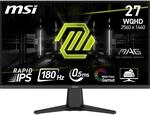 MSI MAG 275QF 27 Zoll WQHD Gaming Monitor - 2560 x 1440 Rapid IPS Panel, 180 Hz /