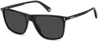 POLAROID Brille PLD 6232/S Gr&ouml;&szlig;e 55-17 mm Schwarz/Eye size: 55 - Bridge size: 17
