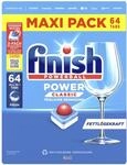 Finish Power Classic Sp&uuml;lmaschinentabs, Maxi Pack, 64 Tabs