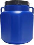 BAUPROFI Fass quadratisch 30l blau | Weithalsfass lebensmittelecht Camping lagern