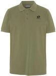 Lotto 1124003 Men, Polo Shirt, Regular Fit Herren Polohemd Olive Night M