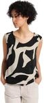 Street One Damen Strukturmix Top mit Print